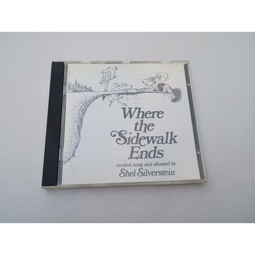 Shel Silverstein – Where the Sidewalk Ends CD 1984 Children's Poetry Columbia